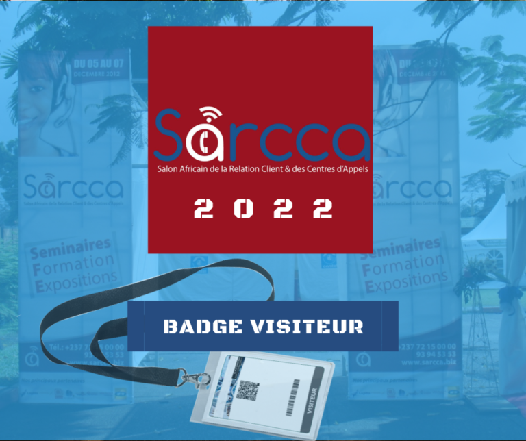 Badge visiteur SARCCA